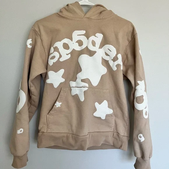 Spider Worldwide | Tops | Sp5der Hoodie Sand Young Thug Spider 